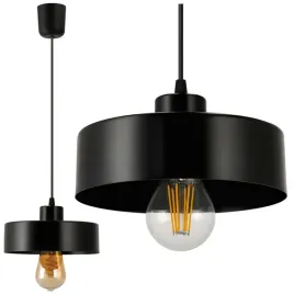 lampa-wiszaca-sufitowa-zyrandol-led-1xe27-loft-zwijana-czarna-kubek-sredni