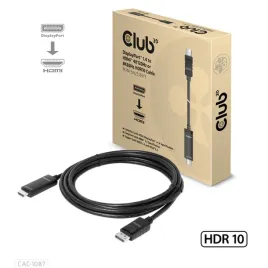 club3d-cac-1087-adapter-kablowy-3-m-displayport-hdmi-czarny