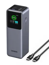 ugreen-25000mah-200w-fast-charging-powerbank-szary