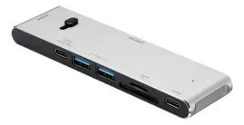 deltaco-usbc-hdmi21-stacja-dokujaca-bezprzewodowy-czarny-srebrny