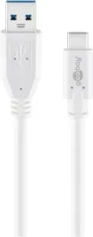 goobay-67188-kabel-usb-usb-3-2-gen-1-3-1-gen-1-1-m-usb-c-usb-a-bialy