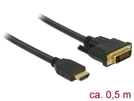 delock-85651-adapter-kablowy-05-m-hdmi-typu-a-standard-dvi-czarny