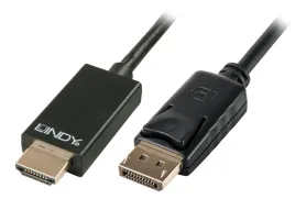 lindy-displayport-hdmi-2m-czarny