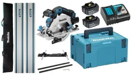 makita-pila-2x3ah-bl1830-dc18rc-adapter-lacznik-torba-szyna-2x15m-dhs680zj