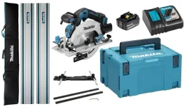 makita-pila-1x6ah-bl1860-dc18rc-adapter-lacznik-torba-szyna-2x15m-dhs680zj