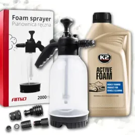 k2-aktywna-piana-1kg-szampon-pianownica-reczna-2l-wstepne-mycie-samochodu
