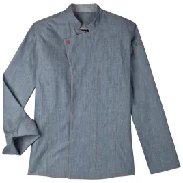 bluza-kucharska-jobeline-szefa-kuchni-meski-jeans-54-zatrzaski-dlugi-rekaw