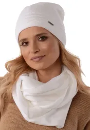 damski-komplet-czapka-komin-na-polarze-gruby-zestaw-na-zime-bialy-k1