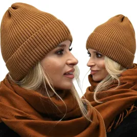 wygodna-czapka-polska-wywijana-beanie-karmel-n1