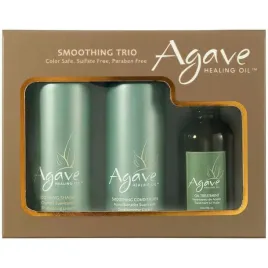 zestaw-podrozny-do-wlosow-wygladza-agave-trio-smoothing-2x89ml-olejek-59ml