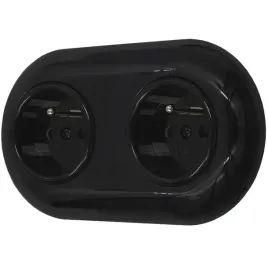 dwa-gniazda-pojedyncze-retro-z-ramka-czarny-styl-loft