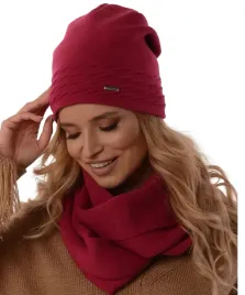 komplet-damski-czapka-komin-fuksja-k1