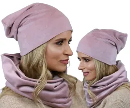 welurowy-komplet-damski-czapka-plus-komin-wz3
