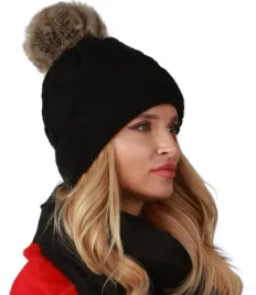 czapka-zimowa-ciepla-polar-warkocz-czarny-a6