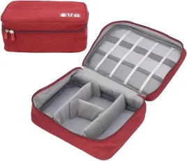 organizer-podrozny-na-kable-etui-na-akcesoria-elektroniczne-czerwone