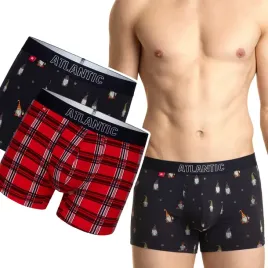 bokserki-meskie-atlantic-2gmh-019-szorty-bawelniane-2-pak-xxl