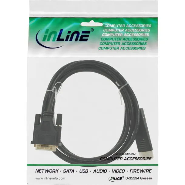 inline-17112-adapter-kablowy-2-m-dvi-d-displayport-czarny