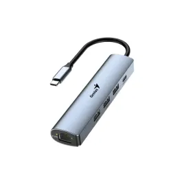 genius-uh-545-huby-i-koncentratory-usb-type-c-625-mbit-s-szary-zelazo