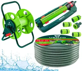 verto-zestaw-do-nawadniania-stojak-waz-ogrodowy-30m-1-2-zraszacz-zlaczki
