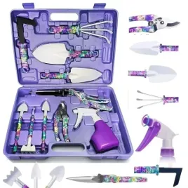 walizka-narzedzi-ogrodniczych-dla-kobiet-zestaw-10-elementow-fioletowe