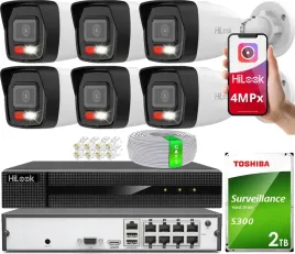 zestaw-monitoringu-ip-hilook-6-kamer-4mpx-ipcam-b4-30dl-nvr-8ch-4mp-8p