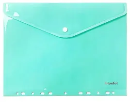 teczka-kopertowa-na-dokumenty-a4-pp-biurfol-zawieszana-pastel-zielona