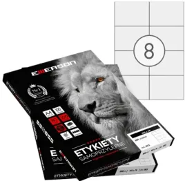 etykiety-samoprzylepne-a4-emerson-100-ark-105x74
