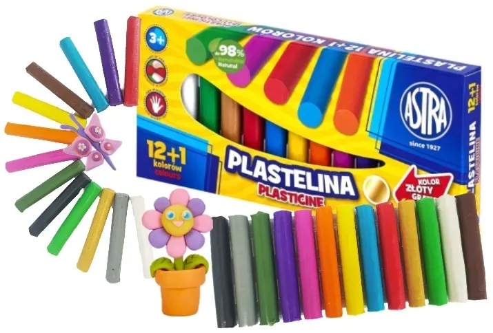 ASTRA PLASTELINA SZKOLNA 13 KOLORÓW