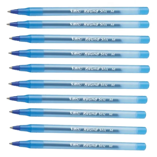 Długopis BIC Round Stick niebieski 5 szt