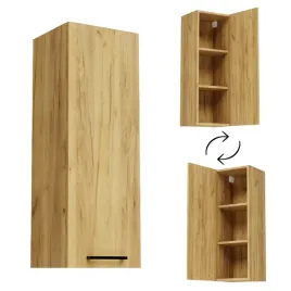 szafka-wiszaca-lazienkowa-slupek-eva-drzwi-zloty-craft-100cm-uchwyt-czarny