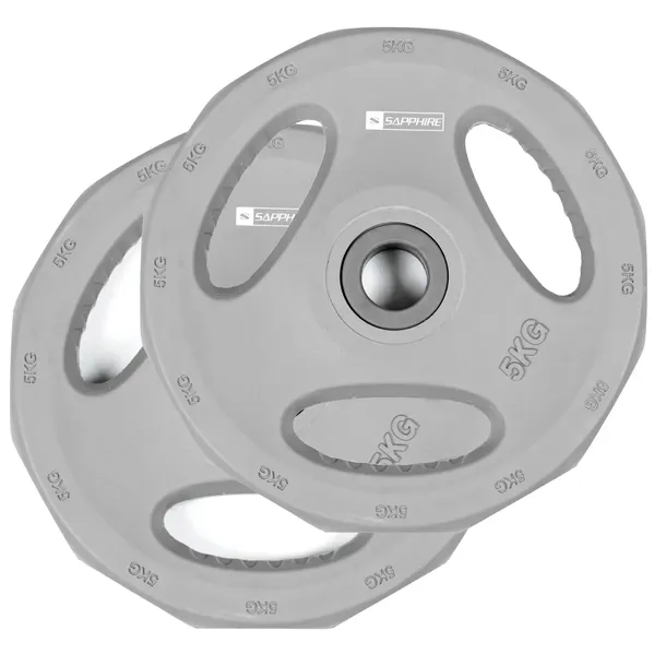 Zestaw OBCIĄŻEŃ 2x5KG do sztangi BODY PUMP talerze 10KG METALOWE obciążenie