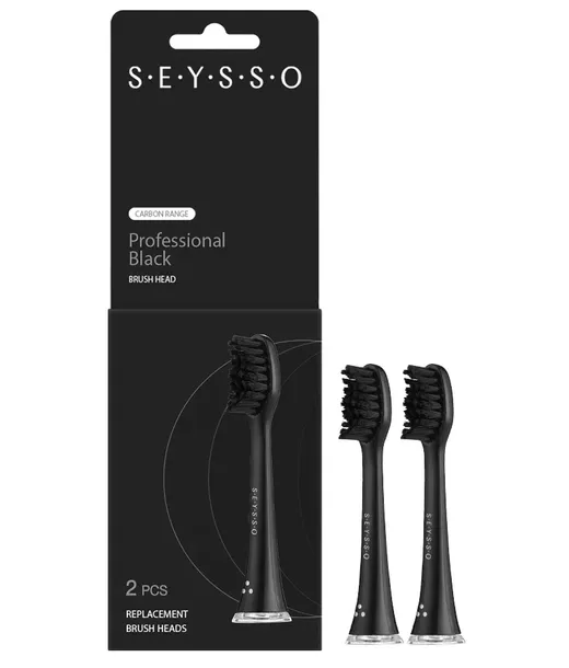 Końcówki do szczoteczki sonicznej SEYSSO Carbon Professional 2 sztuki