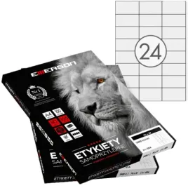 etykiety-samoprzylepne-a4-emerson-100-ark-70x37