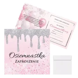 zaproszenia-na-18-osiemnastka-urodziny-eleganckie-srebrne-rozowe-brokat