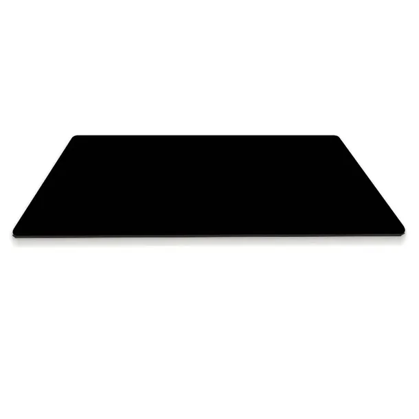 GRUBA CZARNA mata ochronna 100x140cm pod krzesło fotel 2mm