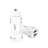 ladowarka-samochodowa-apple-lightning-usb-hoco-2400-ma-kolor-bialy