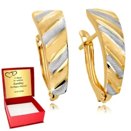 zlote-kolczyki-585-angielskie-zapiecia-kobiece-zloto-585-grawer