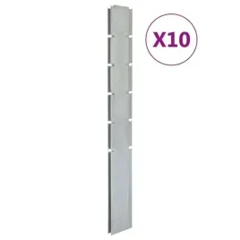 slupki-ogrodzeniowe-10-szt-srebrne-160-cm-stal-galwanizowana