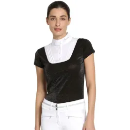 koszulka-konkursowa-damska-spooks-tarah-z-brokatem-czarna-l