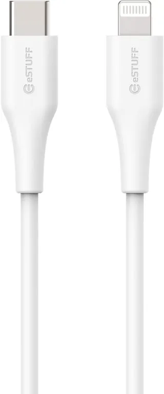 estuff-es602370-kabel-lightning-3-m-bialy