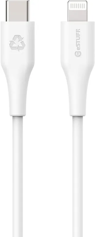 estuff-es602370-kabel-lightning-3-m-bialy