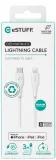 estuff-es602370-kabel-lightning-3-m-bialy