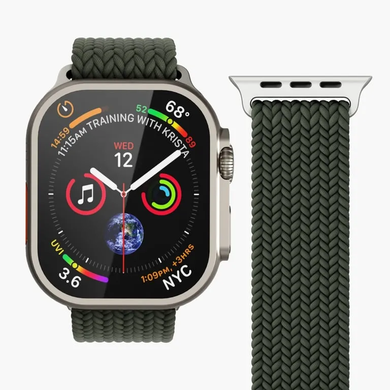 vonmahlen-woven-loop-pasek-oliwkowy-nylon