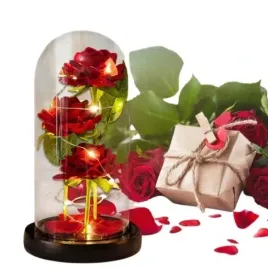 wieczna-roza-3-sztuki-w-kopule-prezent-dzien-babci-swiatlo-led-premium