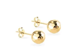 zlote-kolczyki-kulki-kulka-diamentowane-disco-5-mm-8kt-333