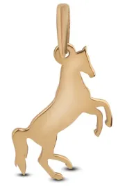 zlota-zawieszka-konik-kon-pony-horse-333