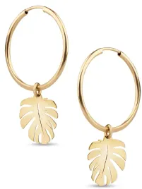 zlote-kolczyki-kolka-z-zawieszka-monstera-333-20mm