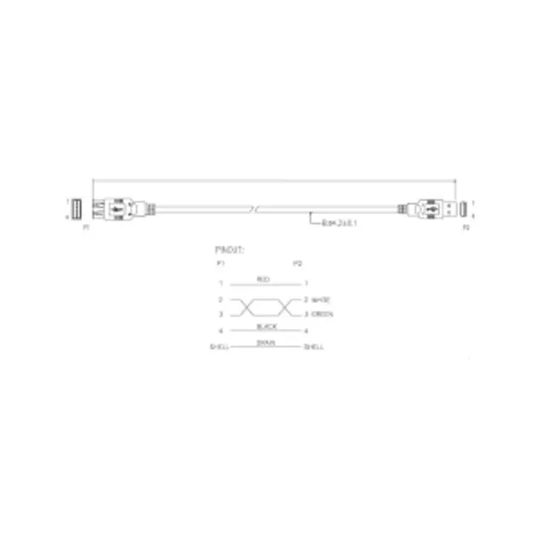 art-kabusb2-a-a-3m-al-oem-111-kabel-usb