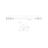 art-kabusb2-a-a-3m-al-oem-111-kabel-usb
