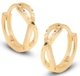 zlote-kolczyki-koleczka-diamentowane-infinity-nieskonczonosc-14kt-585